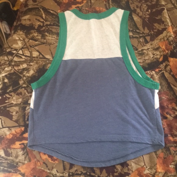 Truly madly deeply UO color block cropped tank top - Picture 5 of 8